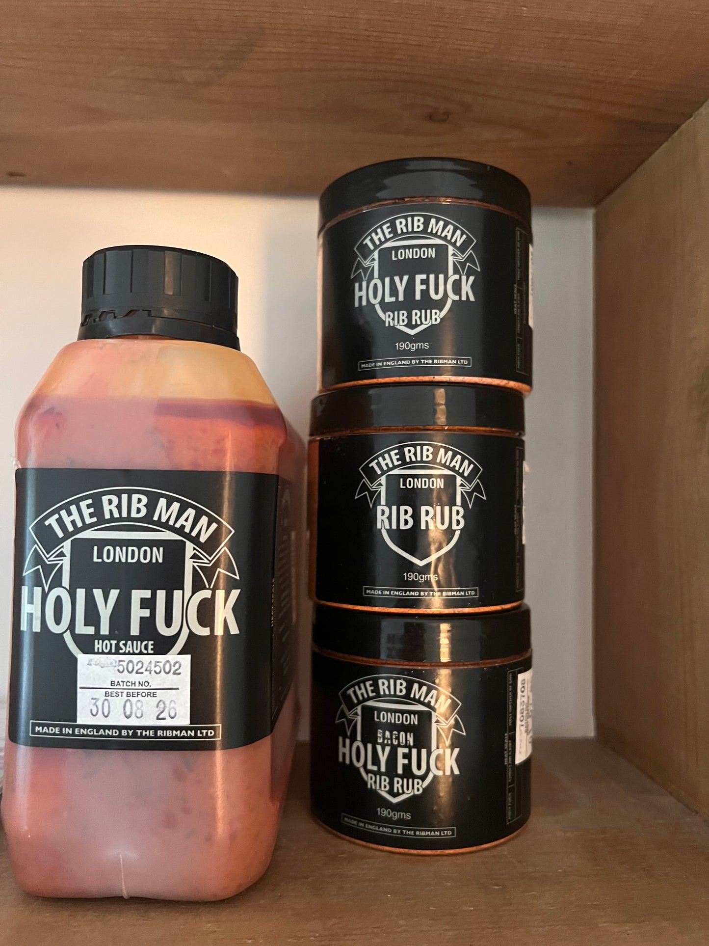 Rooinek Chilli Biltong x Holy Fuck Sauce & Rub